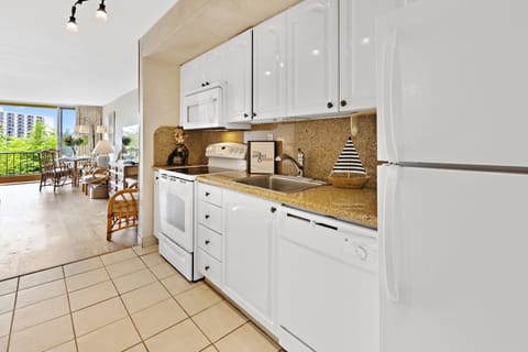 Enjoy cooking meals in your private kitchen