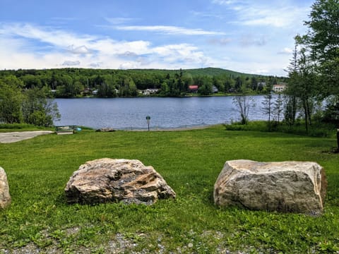 Woodford Lake is a 4 minute walk from the cottage. 