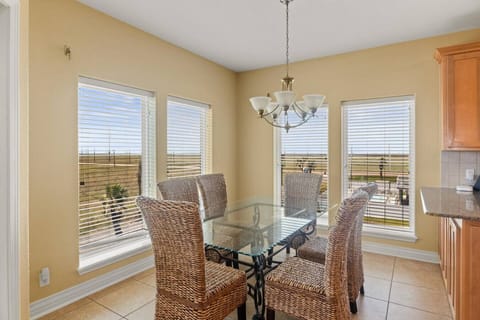 Sunny Dining Area with Plenty of Natural Light
