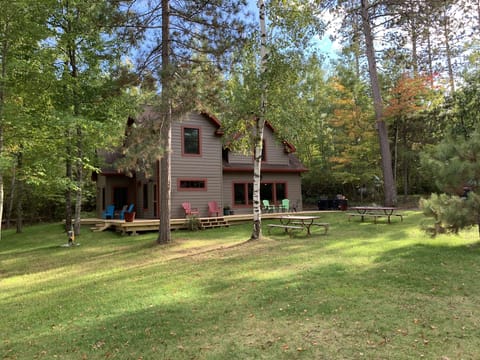 Huge lawn for playing games
