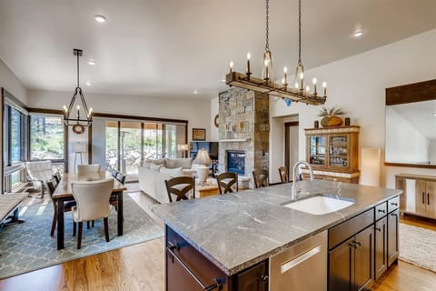 A gorgeous mountain home!