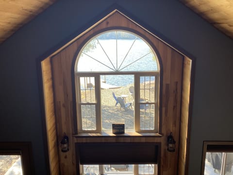 The view from the balcony as you walk out of the upstairs bedrooms. 