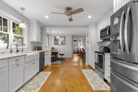 Vintage hardwood floors  