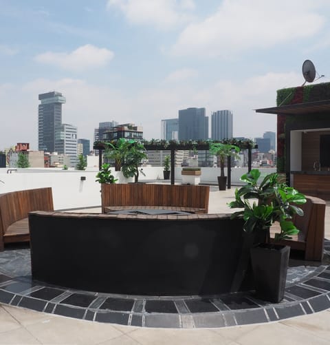 Rooftop terrace