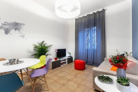 Deluxe Apartment, 1 Bedroom | Living area | Flat-screen TV