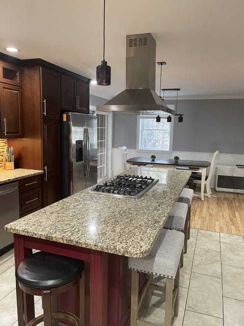 Kitchen Island with extra seating
