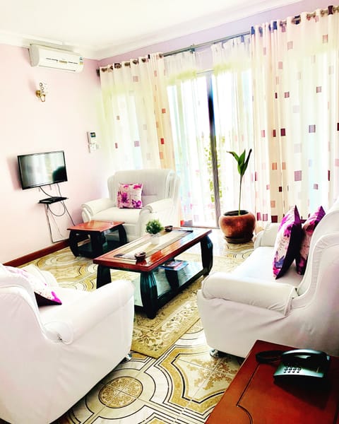 Individually furnished, desk, laptop workspace, blackout drapes