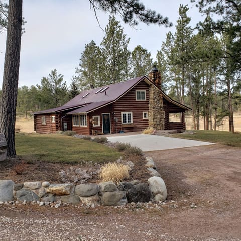 The Blessing Place. Built in 1936 this log home epitimizes the Black Hills life