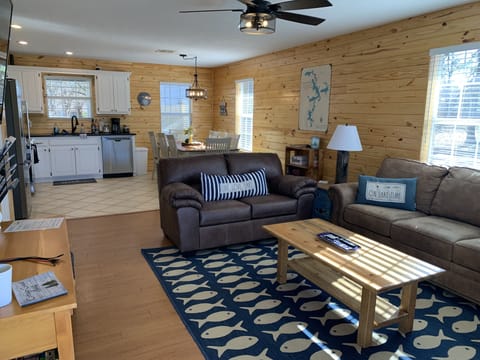 Living Room. Smart TV with Fire.