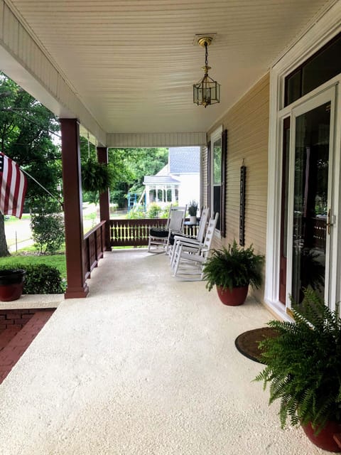 Large front porch