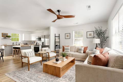 Open Concept Living Room and Kitchen