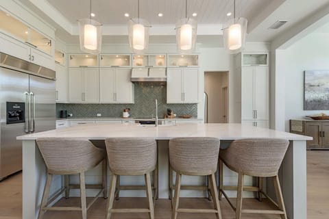 A gorgeous kitchen makes preparing meals something to look forward to