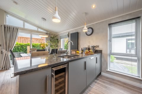 There is even a wine cooler