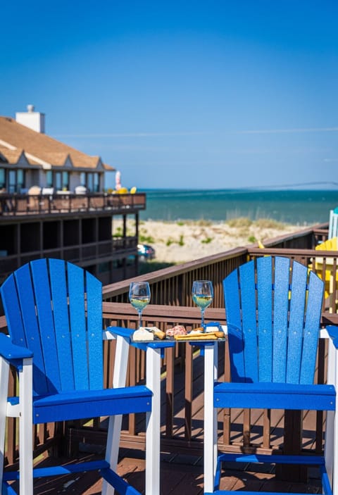 Unwind with ocean views and coastal breezes from the deck