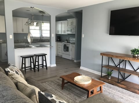 Open living room area