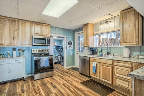 Fully Stocked kitchen for all your cooking needs