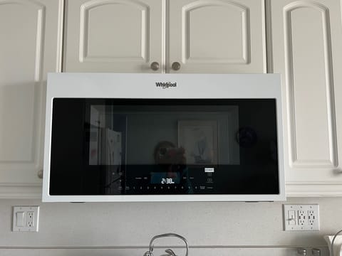 Preparing meals is easy with our cooktop and microwave/convection oven combo.