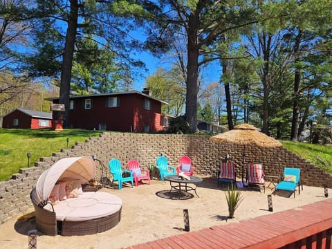 Private Sandy Oasis and a view of the natural creek & peaceful sounds of nature 
