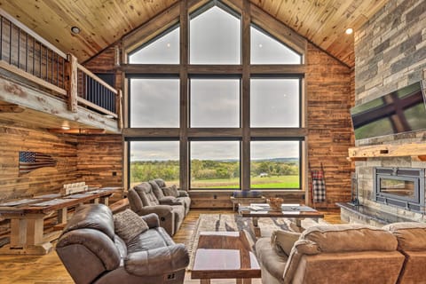 Galena Vacation Rental | 3BR | 2BA | 2,100 Sq Ft | Stairs Required for Access
