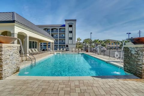 Cool and inviting in the summer. Heated in the winter.
