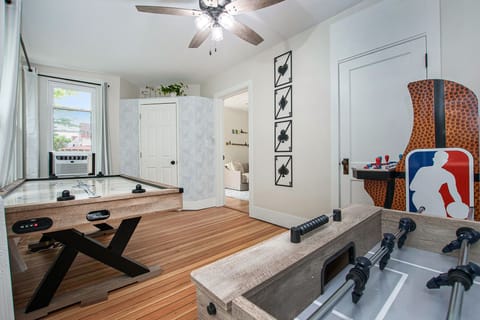 Foosball, arcade with 22,000 games and shuffleboard!