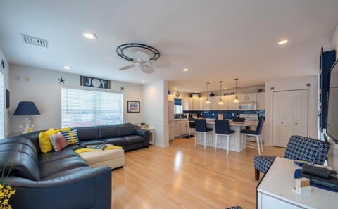 Living Space and Kitchen