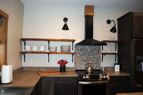 Electric glass top range