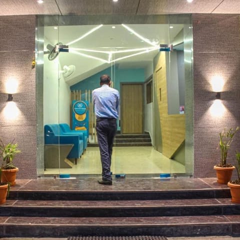 Interior entrance