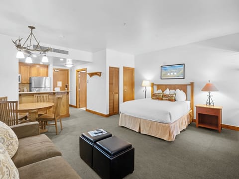 Studio with Queen Bed & Sleeper Sofa