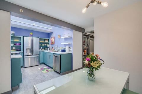 Stay connected with your guests while cooking.