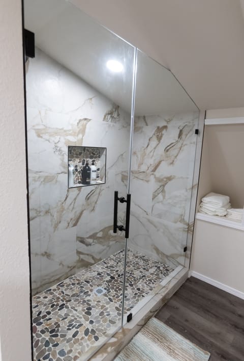 Beautiful shower space