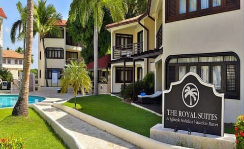 The Royal Suites entrance. 