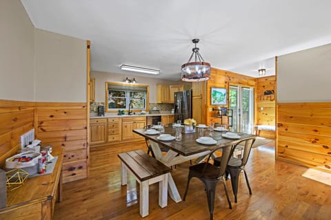 The kitchen has everything you'll need. See listing for full list of appliances.