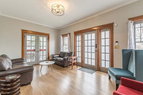 Enter the house into the front living room