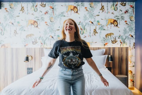 In-room safe, blackout drapes, soundproofing, iron/ironing board