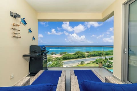Grill up fresh catches while gazing at turquoise waves and lush coastal views. Your perfect balcony retreat features BBQ, lounge chairs, and ocean breezes—ideal for relaxed beachside mornings or sunset evenings.