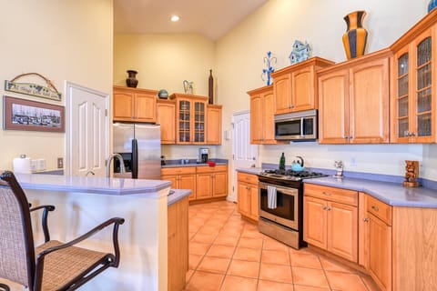 Chat with loved ones while preparing a favorite meal.