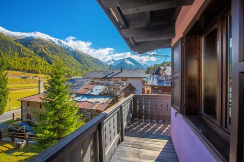 Family Apartment, 2 Bedrooms, Terrace (Casa Cisi ski in-Ski out 20m) | Terrace/patio