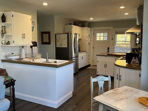 Kitchen view looking to front door