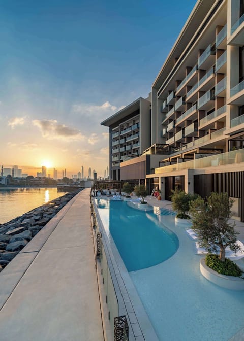 Outdoor pool, open 8:30 AM to 8:00 PM, sun loungers