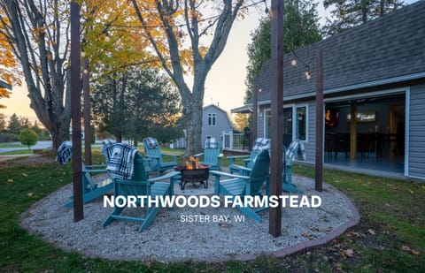 This retreat is minutes from downtown Sister Bay and is perfect for groups