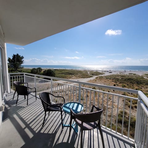 View from this 3rd floor unit's private balcony!