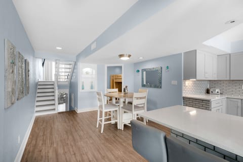 Kitchen and dining room