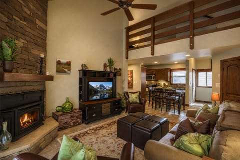 Spacious Living Room and Upstairs Loft