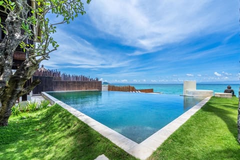 Territory of the resort,Shared swimming pool with ocean view