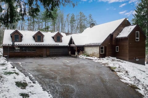 Drive up our driveway and your chalet awaits!