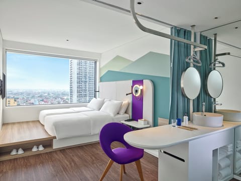 Room, 2 Twin Beds | In-room safe, desk, laptop workspace, soundproofing