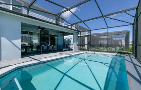 Enjoy Florida's long sunny days by the pool with the family.