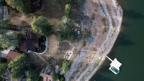 Birdseye view of your lakefront home.