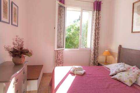 Chambre adultes de la maison du Magnolia.